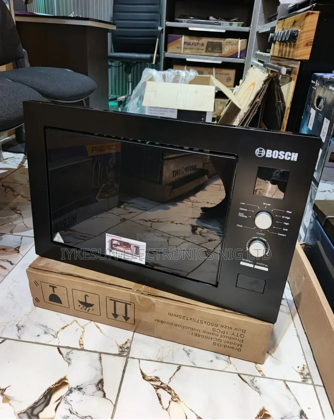 Original Bosch 30litters New Design Built-in Premium Quality Microwave