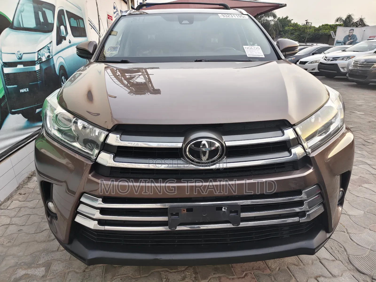 Toyota Highlander Limited 4x4 V6 (3.5L 6cyl 8A) 2017 Brown