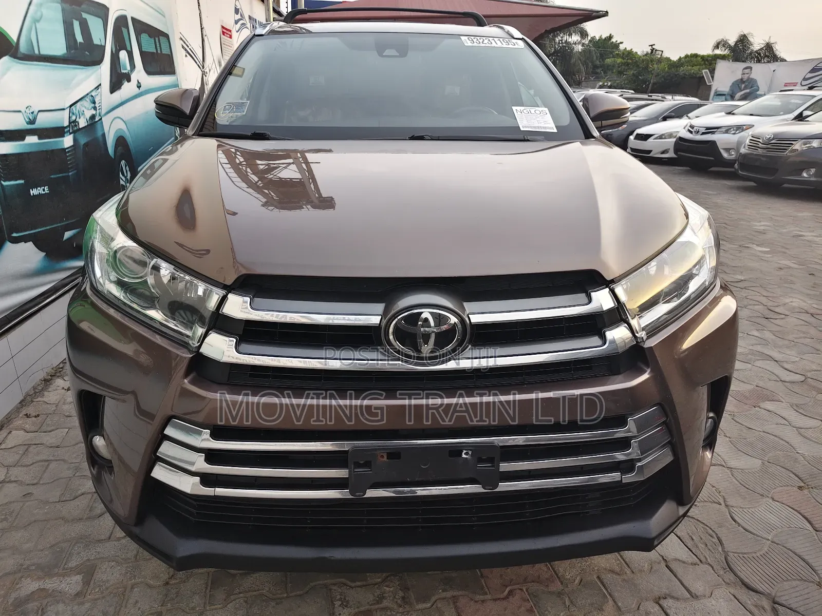 Toyota Highlander Limited 4x4 V6 (3.5L 6cyl 8A) 2017 Brown