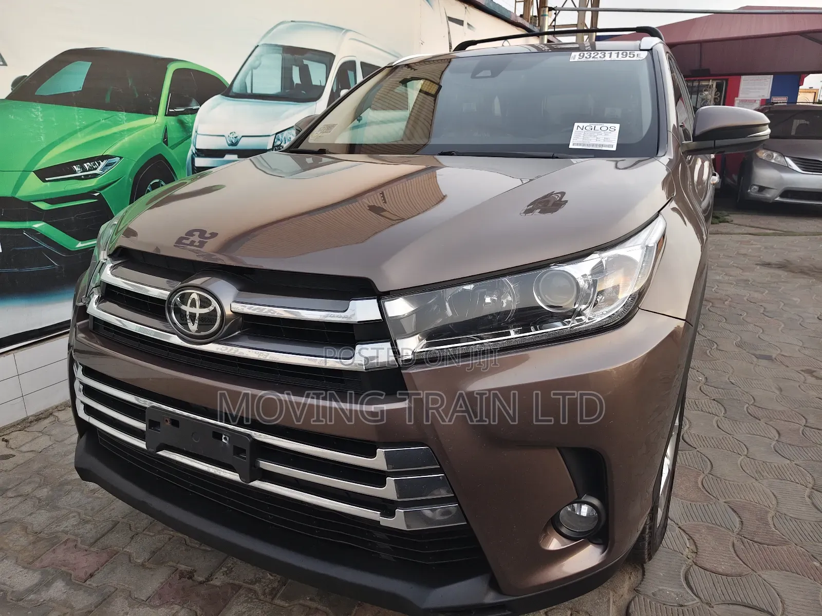 Toyota Highlander Limited 4x4 V6 (3.5L 6cyl 8A) 2017 Brown