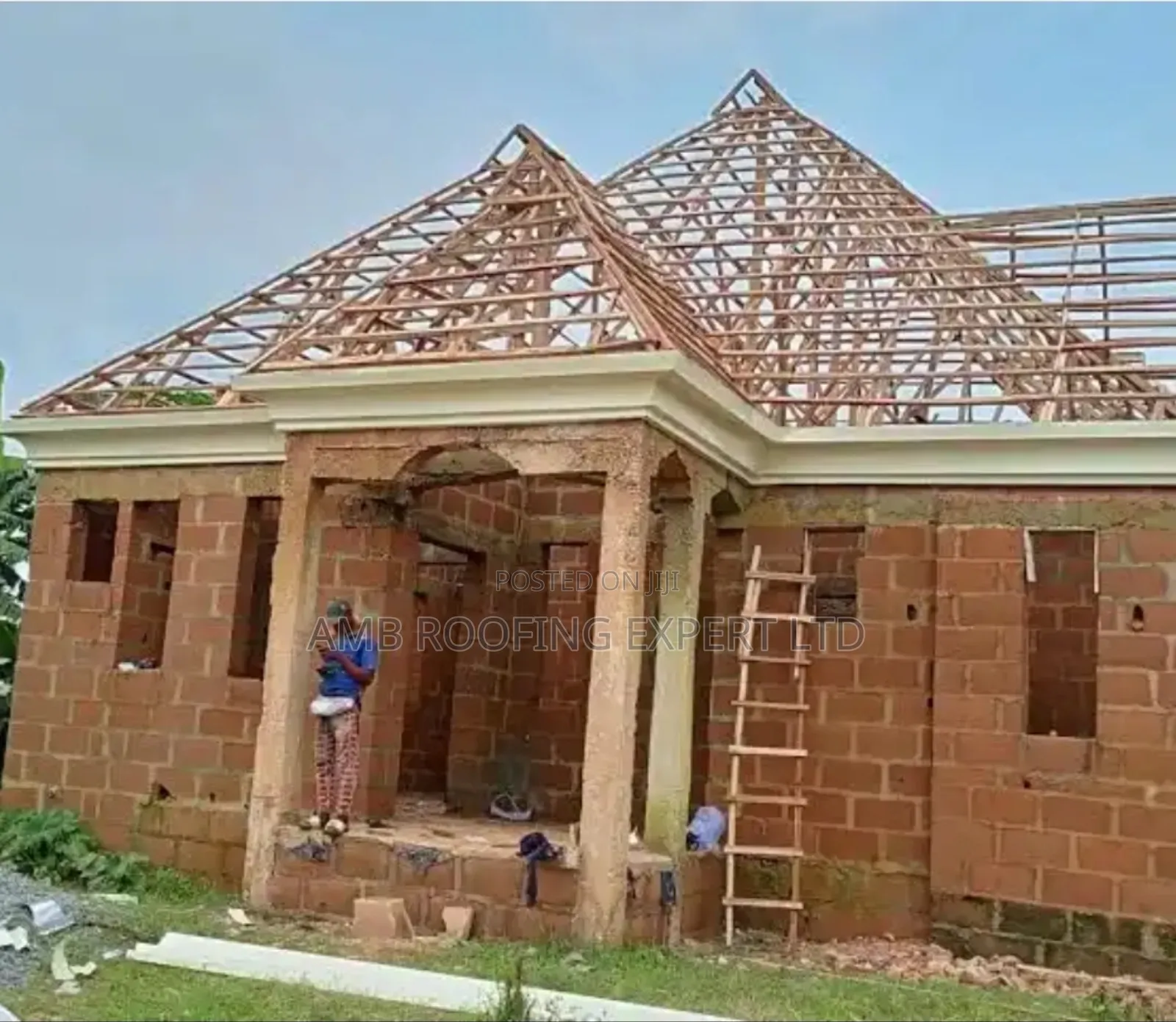 Roof Wood Work Skeleton