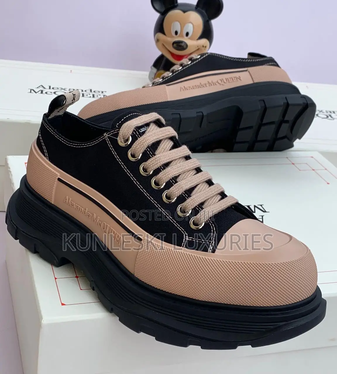 Original Alexander McQueen Chunky Sole Sneakers