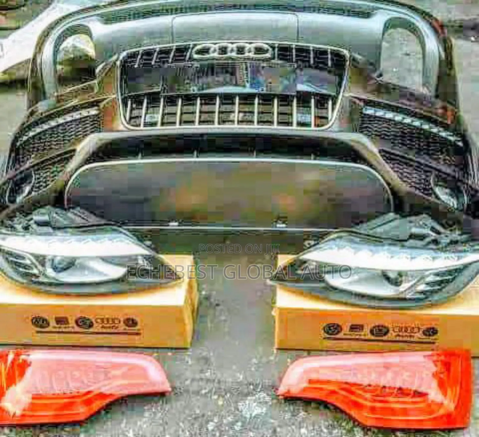 Audi Q7 2013 Model. Back Bumper, Front Bumper, Full-Light, Rare Light