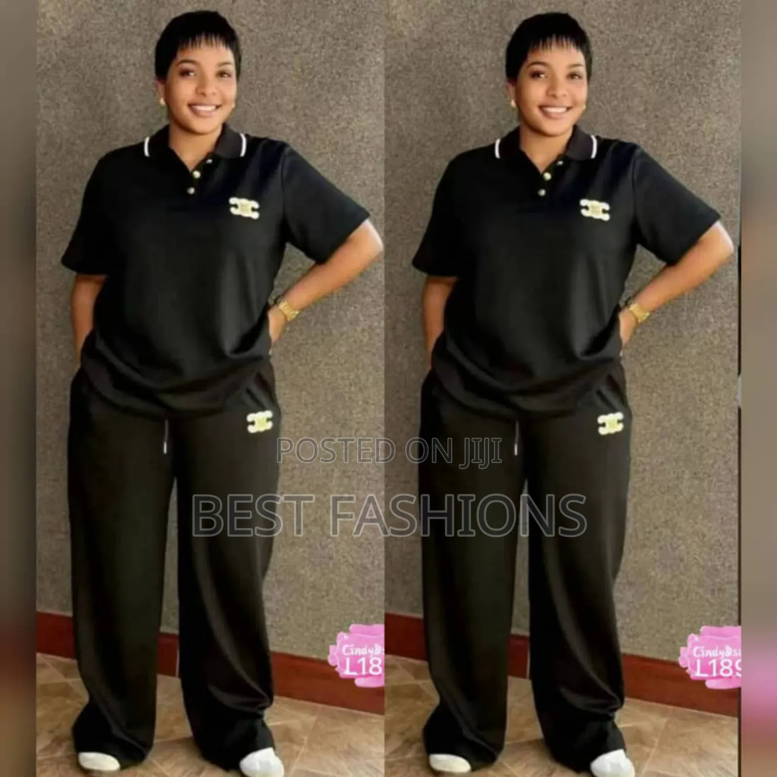 White 2pcs Trousers