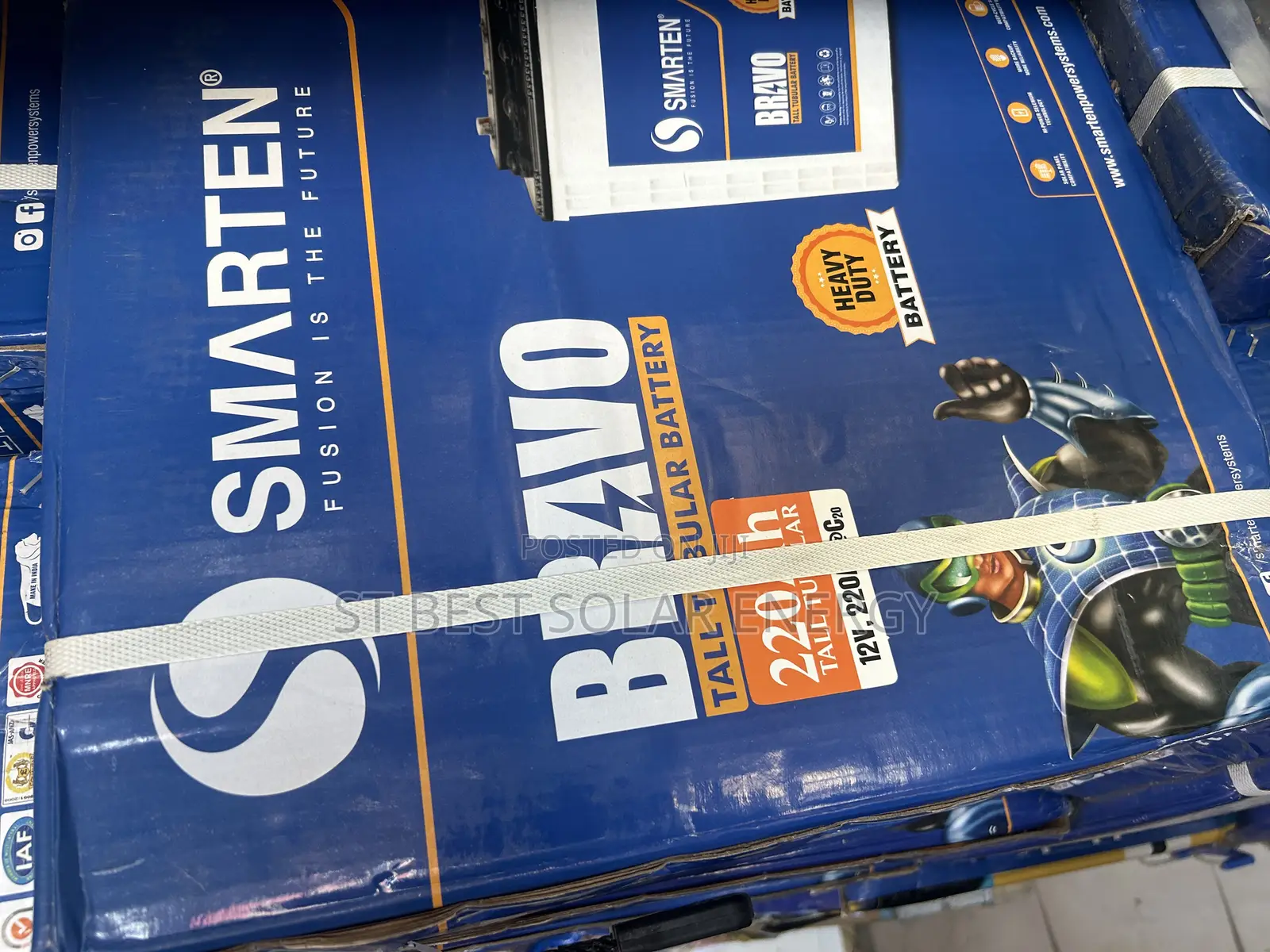 220ah Smarten Tall Tubular Battery