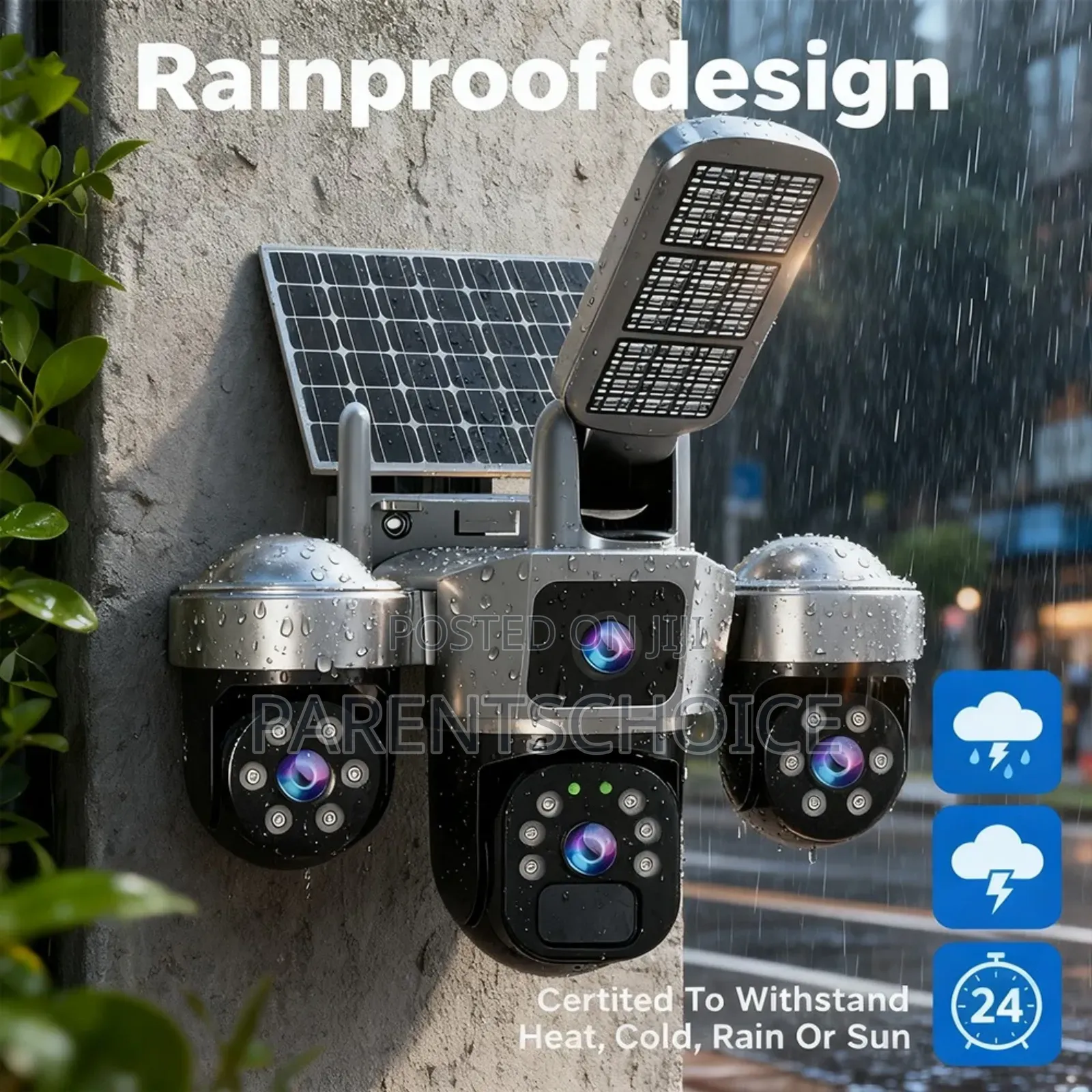 Hd Utralhd Solar PTZ Camera