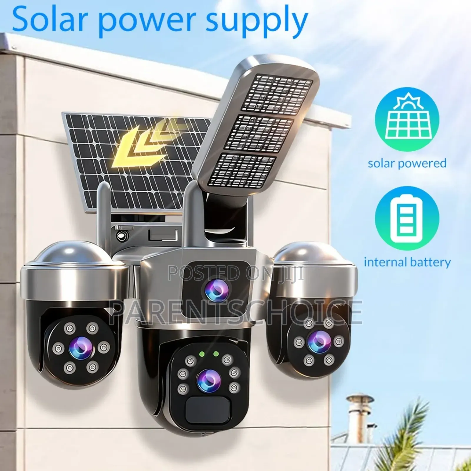 Hd Utralhd Solar PTZ Camera