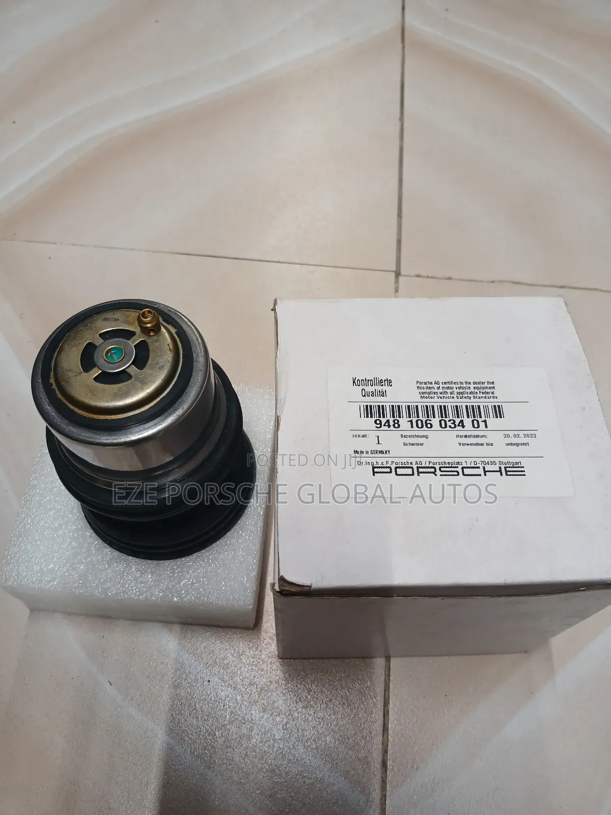 Engine Thermostat V6/V8 Porsche Cayenne, Panamera and Macan 2008-2017