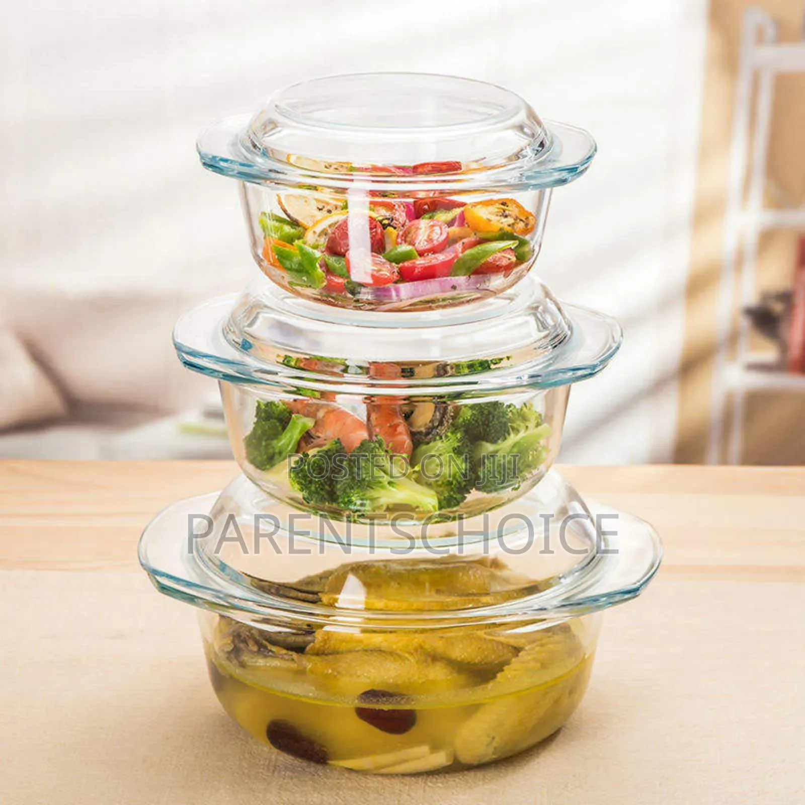 Borcam Borosilicate Heat Resistant Dish