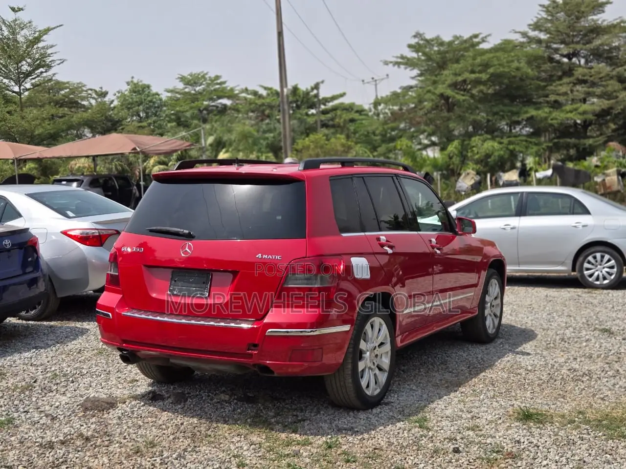 Mercedes-Benz GLK-Class 350 4MATIC 2012 Red