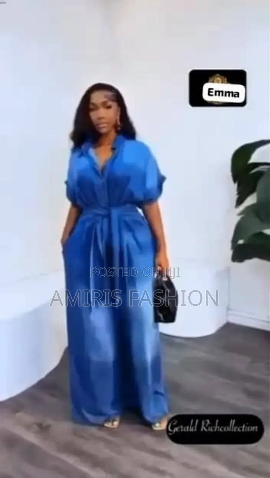 Palazzo Beautiful Jean Jumpsuit
