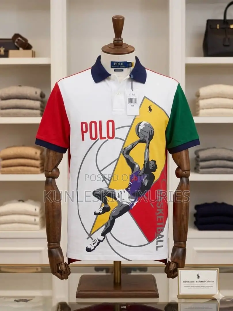 Original London Polo Ralph Lauren Collar Neck Polo Top Collections