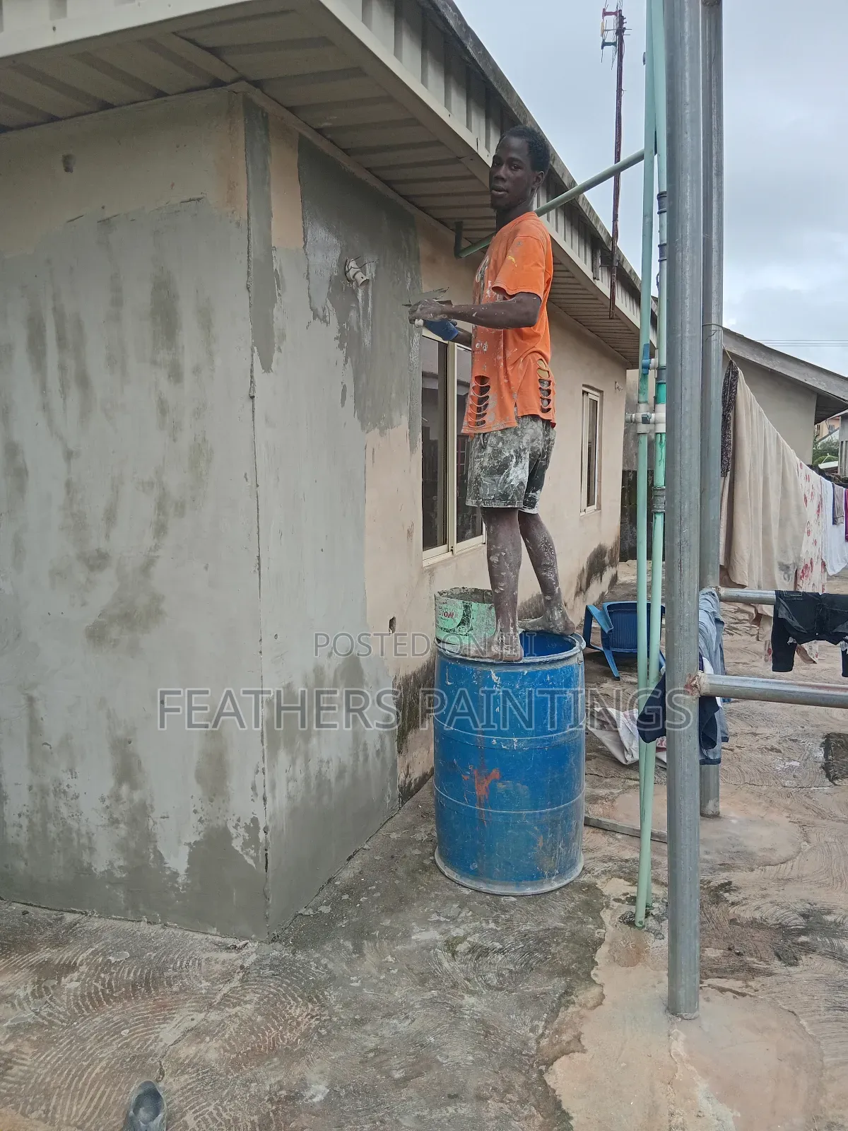 Professional External and Interior Wall Screeding and Painting