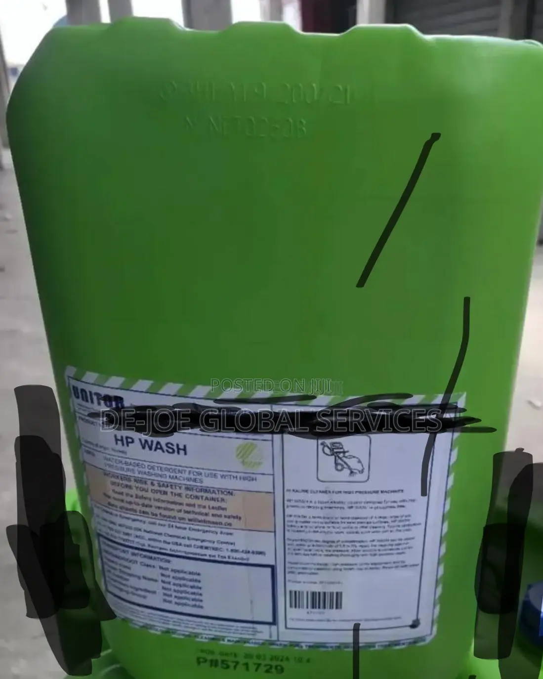 Unitor Hp Wash 25ltrs