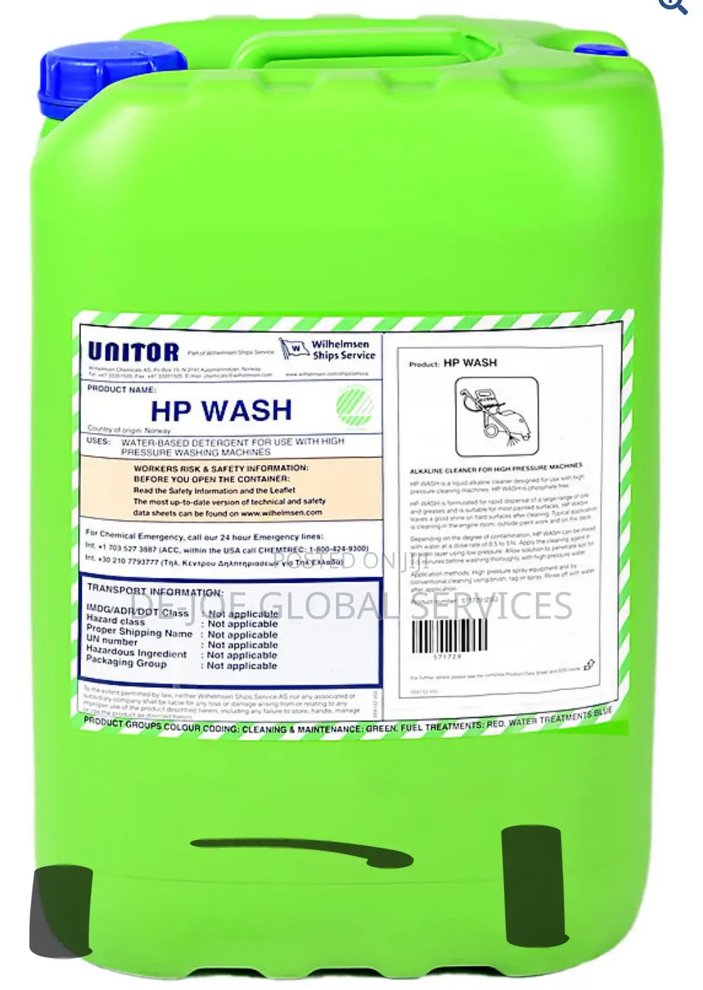 Unitor Hp Wash 25ltrs