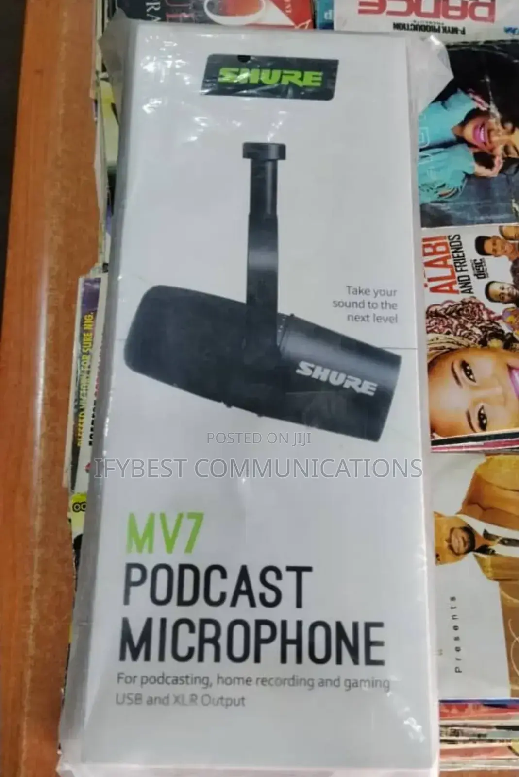 The Shure Mv7 Podcast Microphone