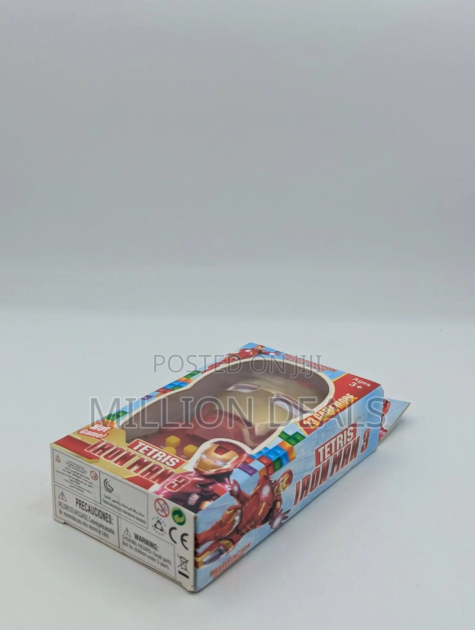 Tetris Iron Man 3 Kids Toy Game Ages 3+