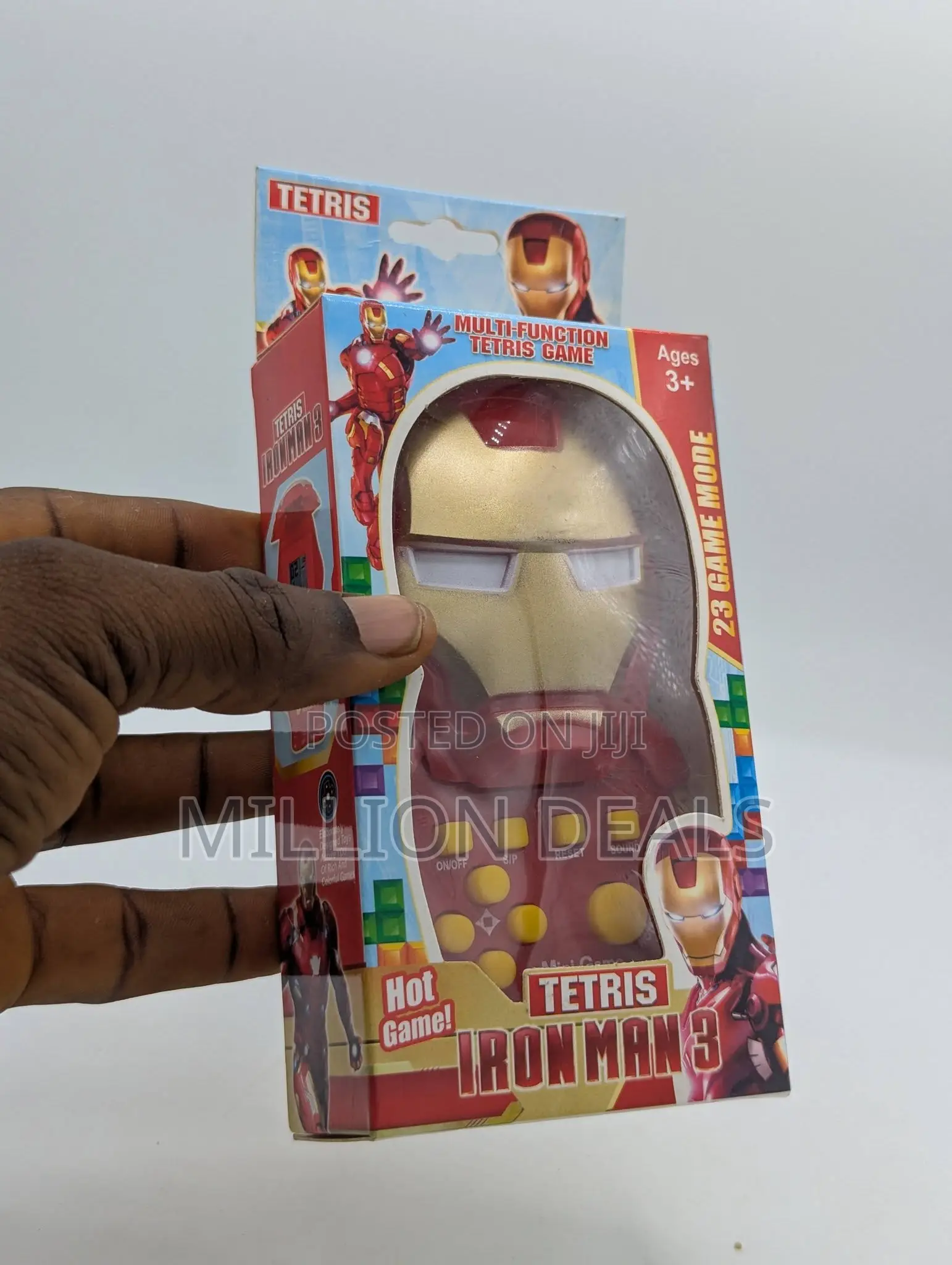 Tetris Iron Man 3 Kids Toy Game Ages 3+