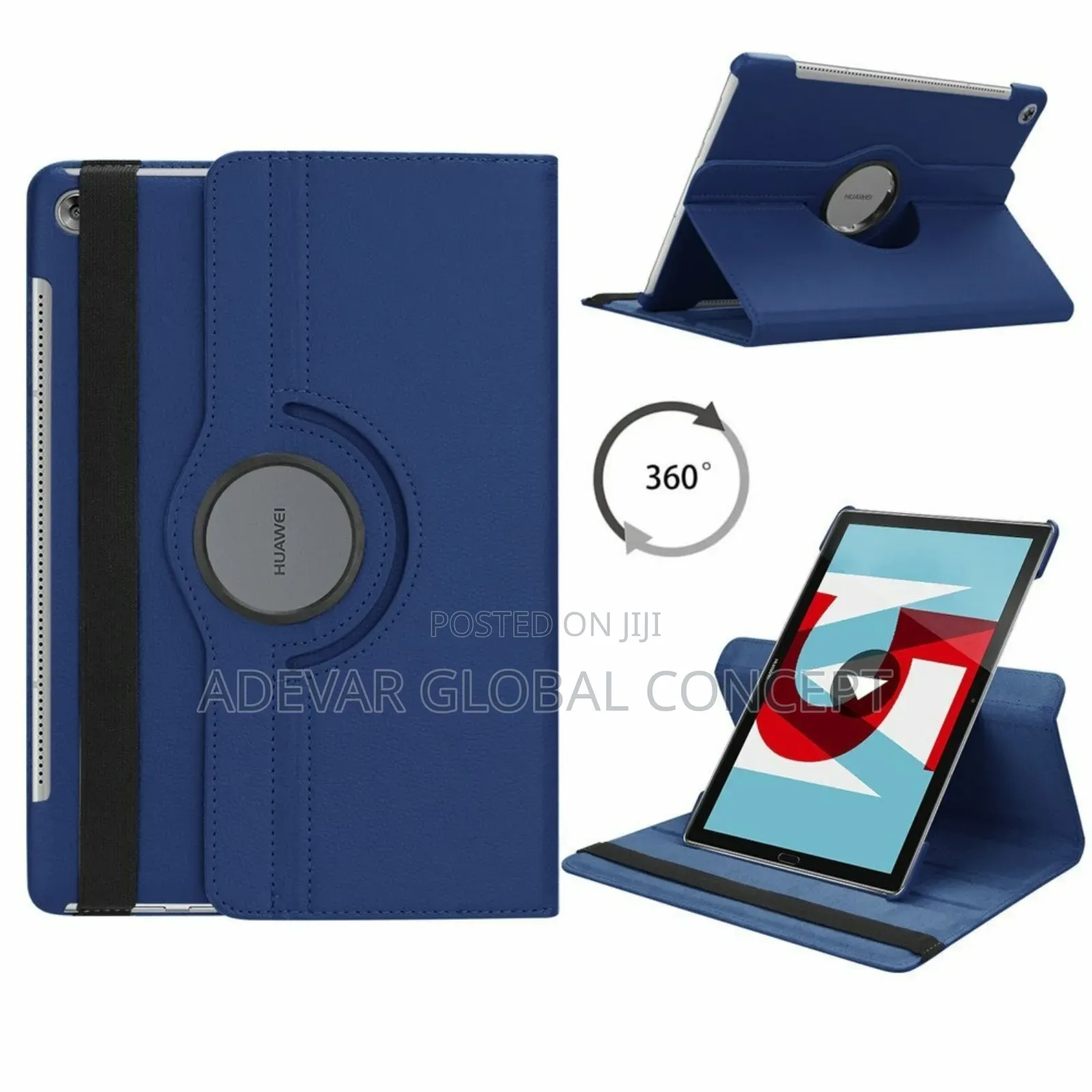 360 Rotating Bracket Leather Cover Pouch for Huawei Matepad Pro 10.8