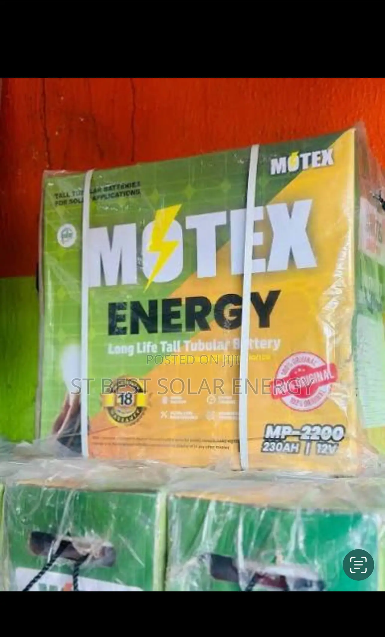 220ah Motex Tubular Battery