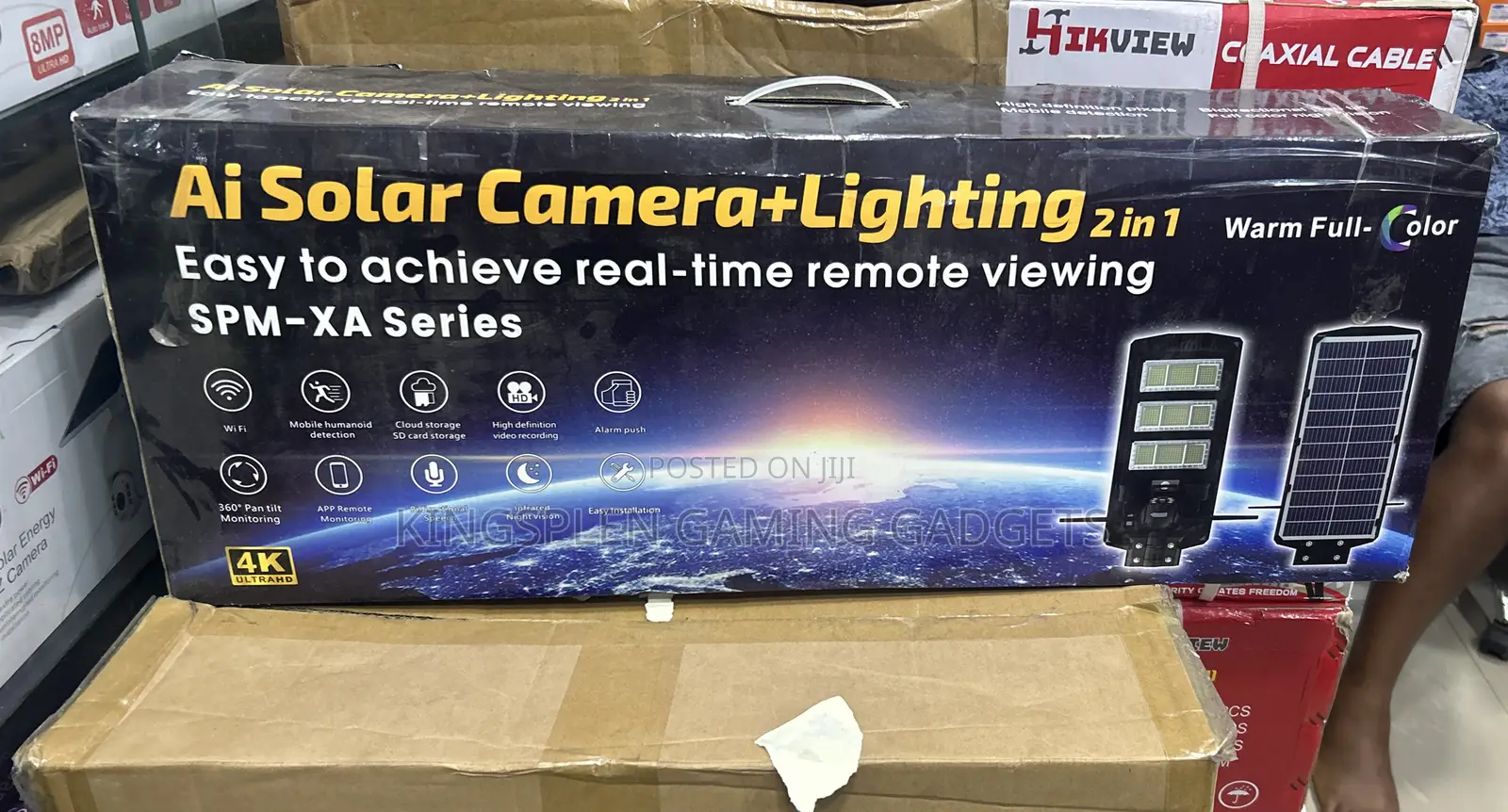 Ai Solar Camera + Lightning 2 in 1