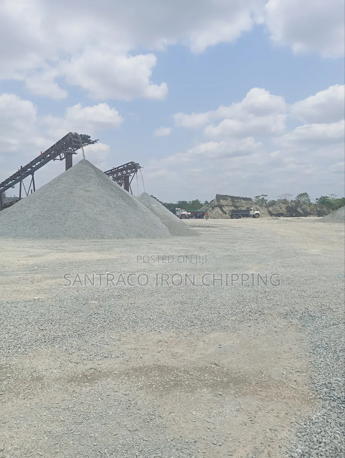 Iron Chippings and Granite for Construction Projects