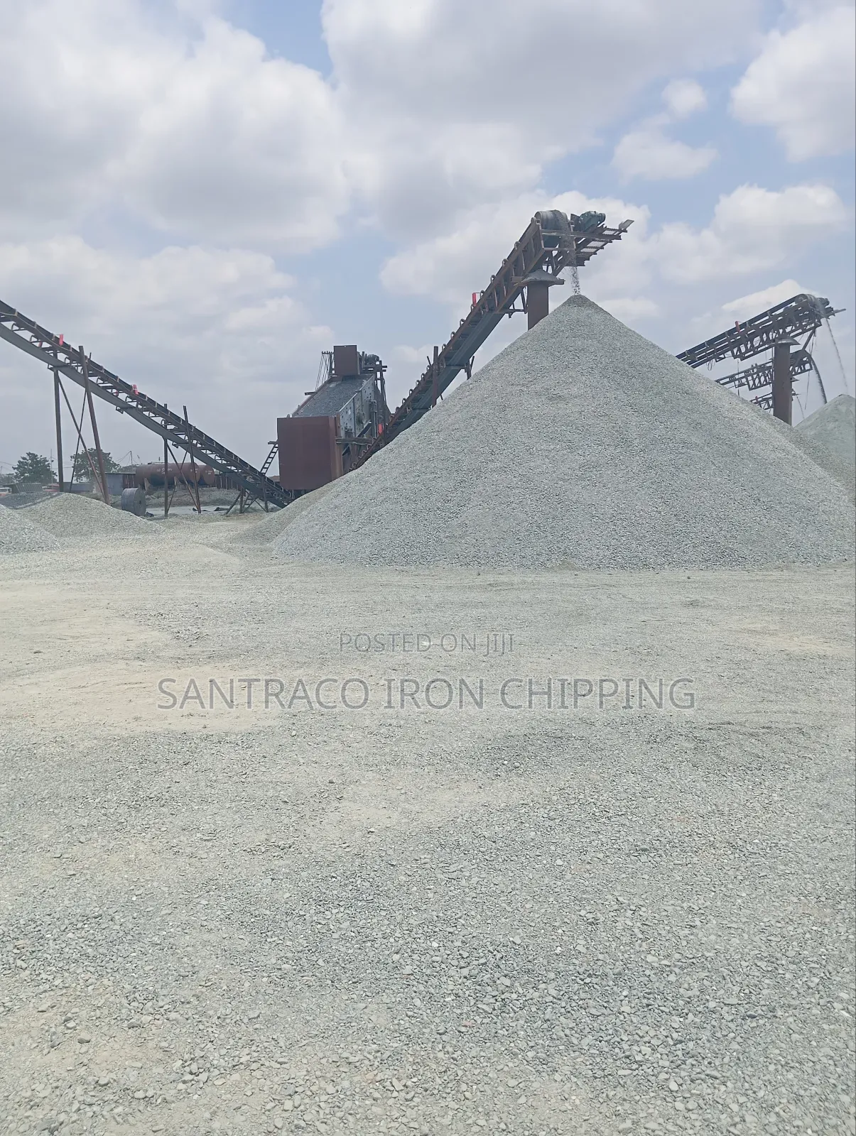 Iron Black Stone for Construction Companies Projects