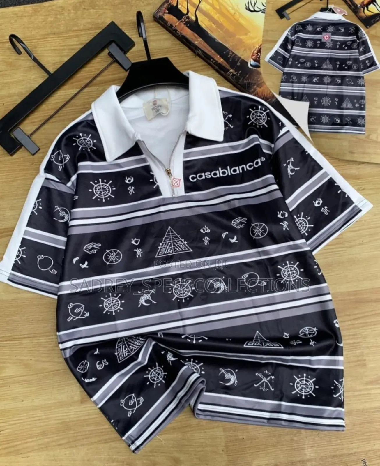 Casablanca Designer Polo Tshirts Tops for Men