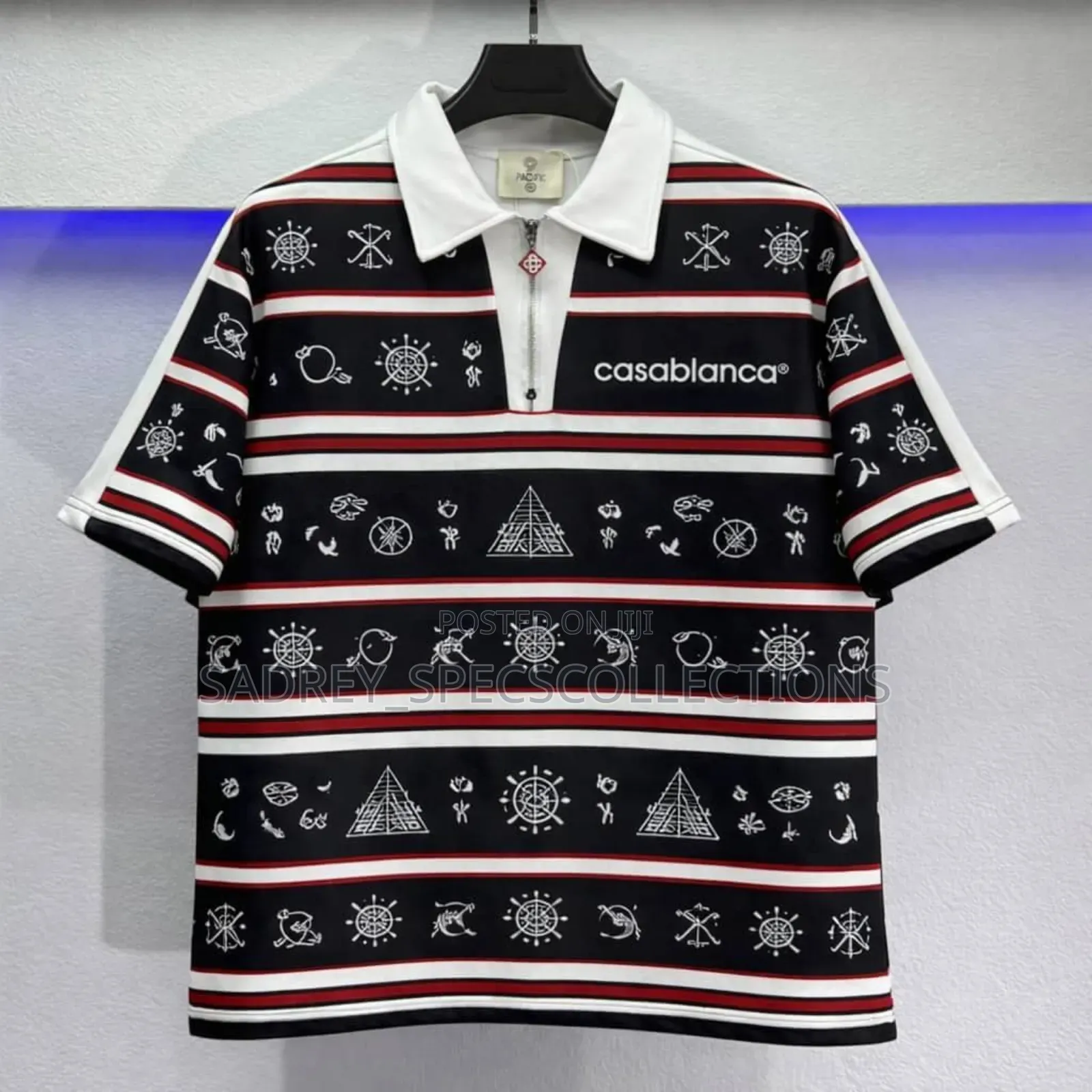 Casablanca Designer Polo Tshirts Tops for Men