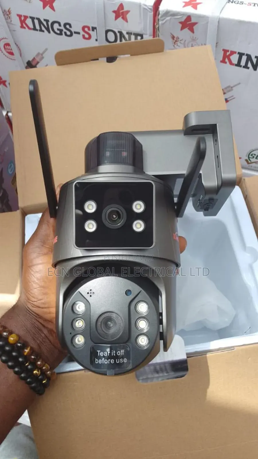 Sd250 5mp Dual Lens Solar PTZ Camera – Outdoor Security
