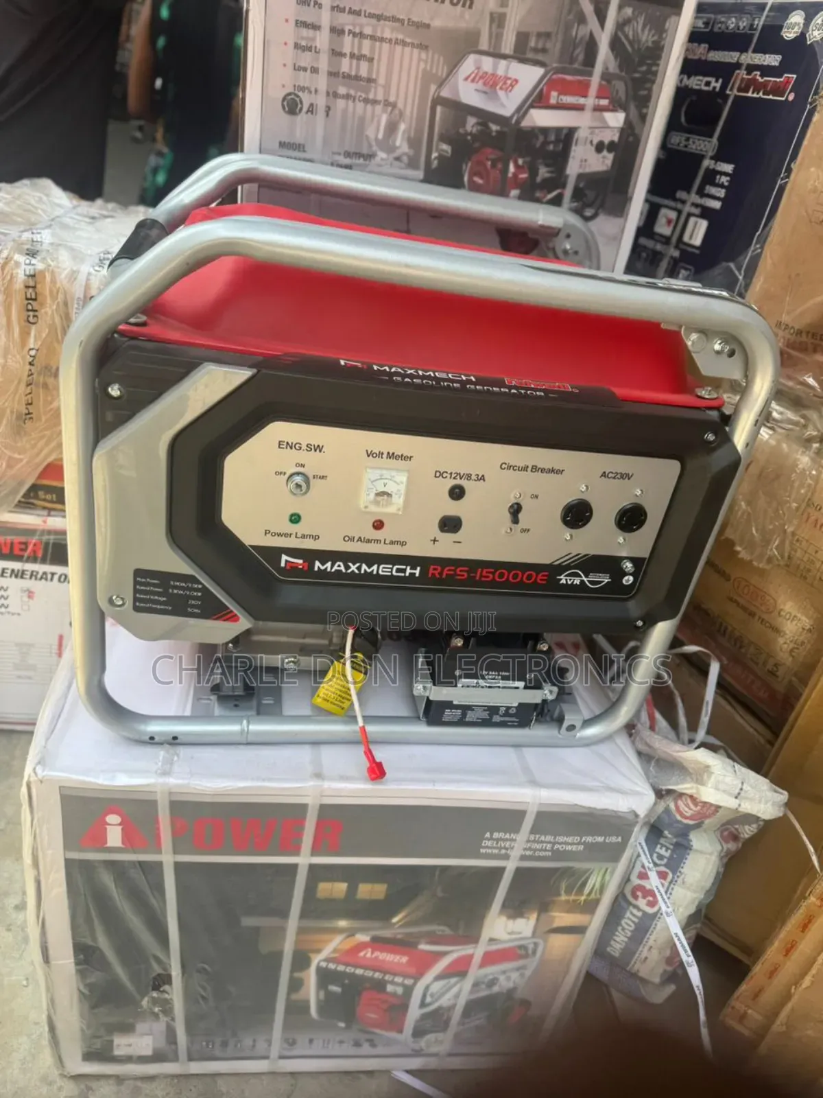 Maxmech 12kva Generator – Ideal for Business Industrial Use