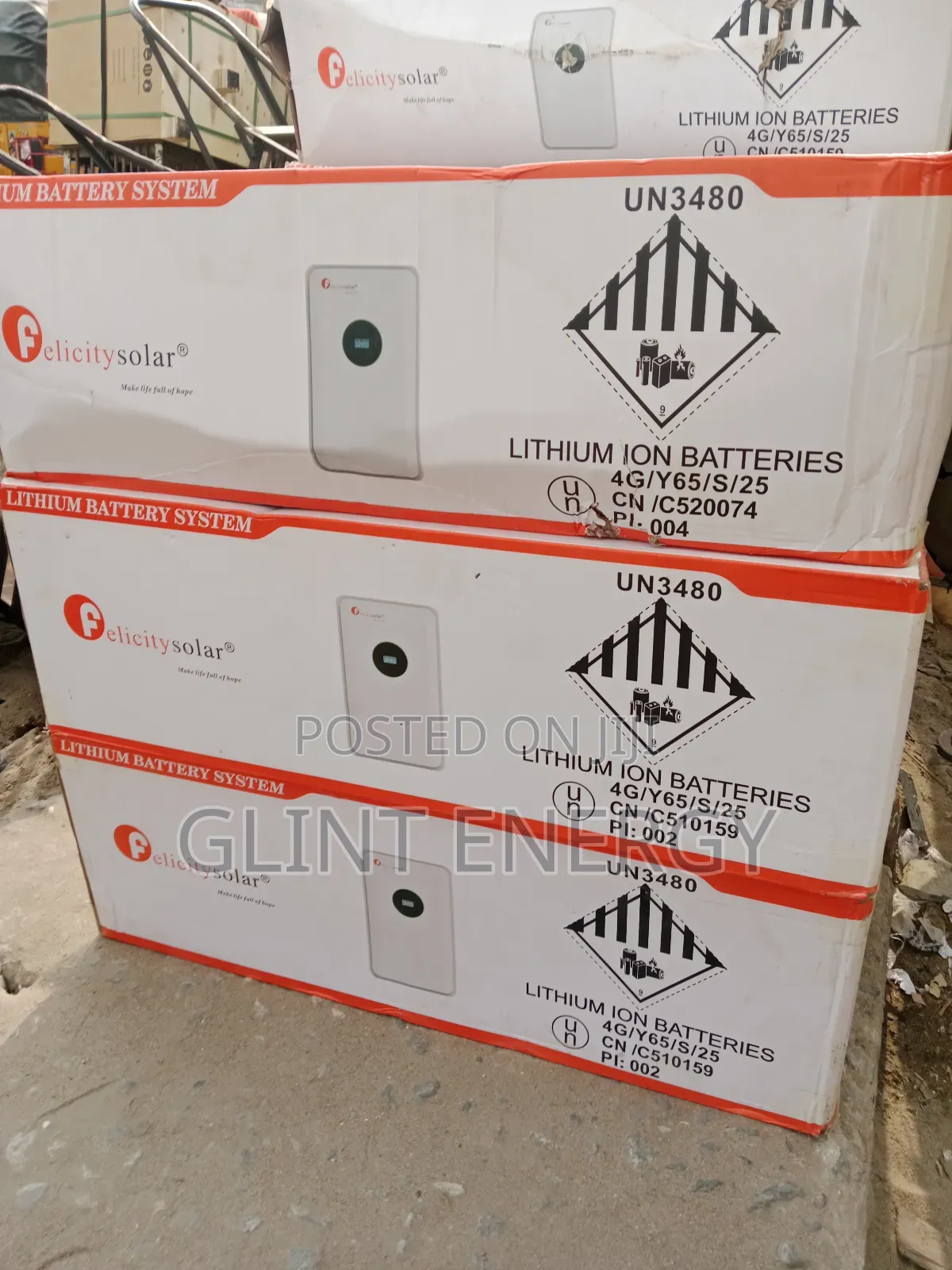 5kwh 51.2v (48v) Felicity Lithium Iron Battery