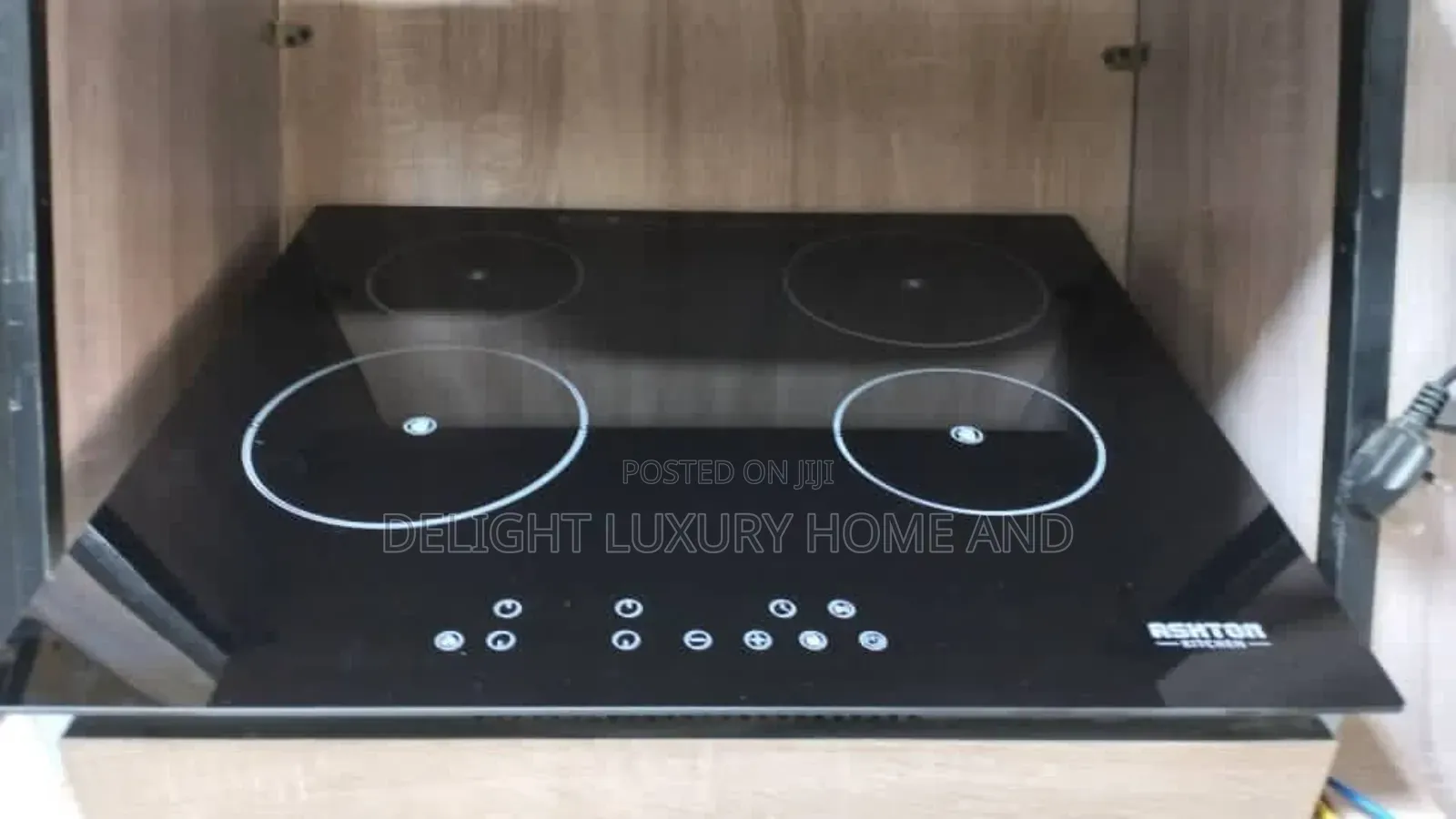 Flat Inbuild Electric Gas Cooker Soft Touch