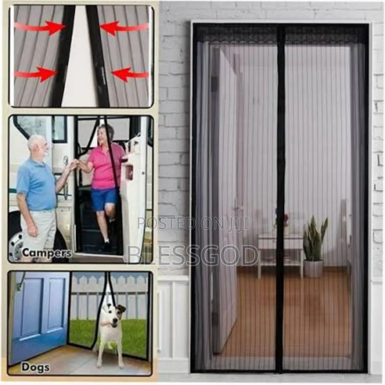 Magnetic Mosquito Door Net