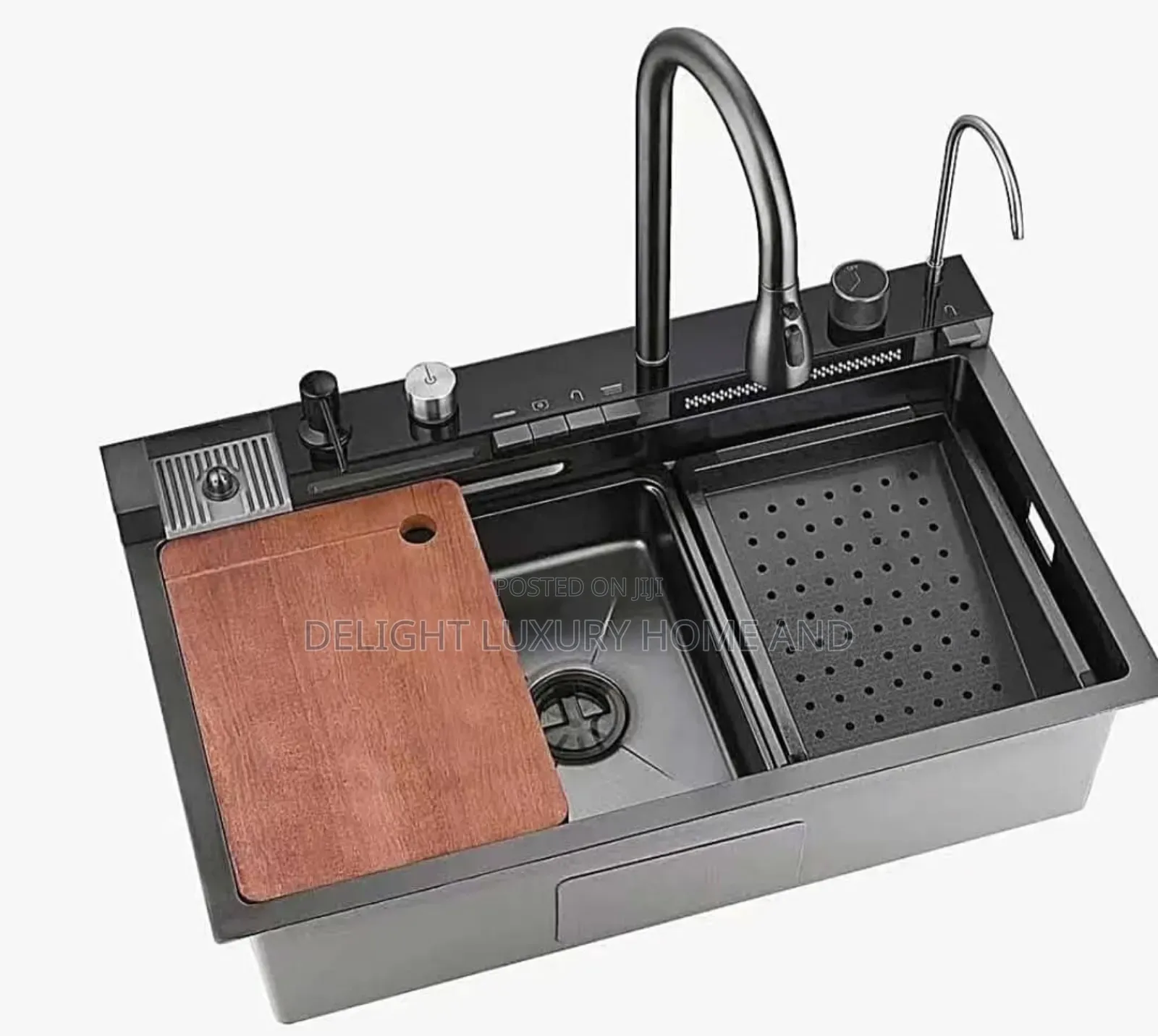 Smart 5 Button Luxury Kitchen Sink