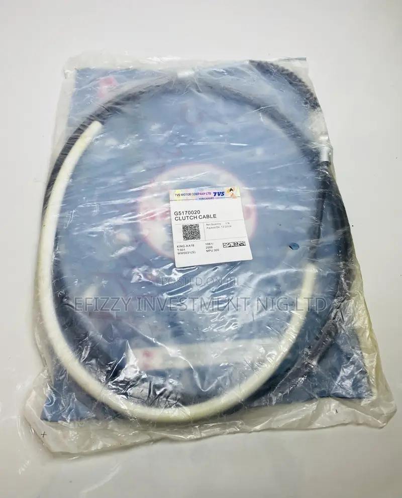 TVS King Clutch Cable Genuine TVS Part: G (Efy053)