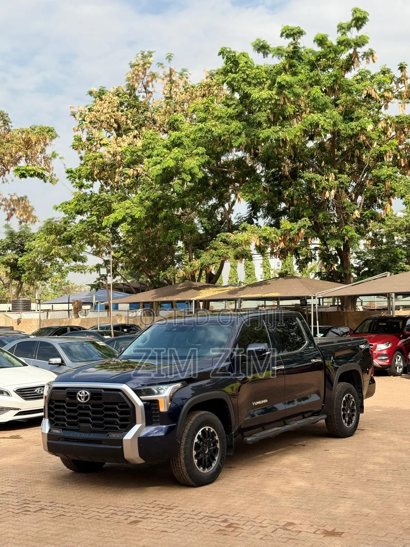 Toyota Tundra Hybrid 2024 Blue