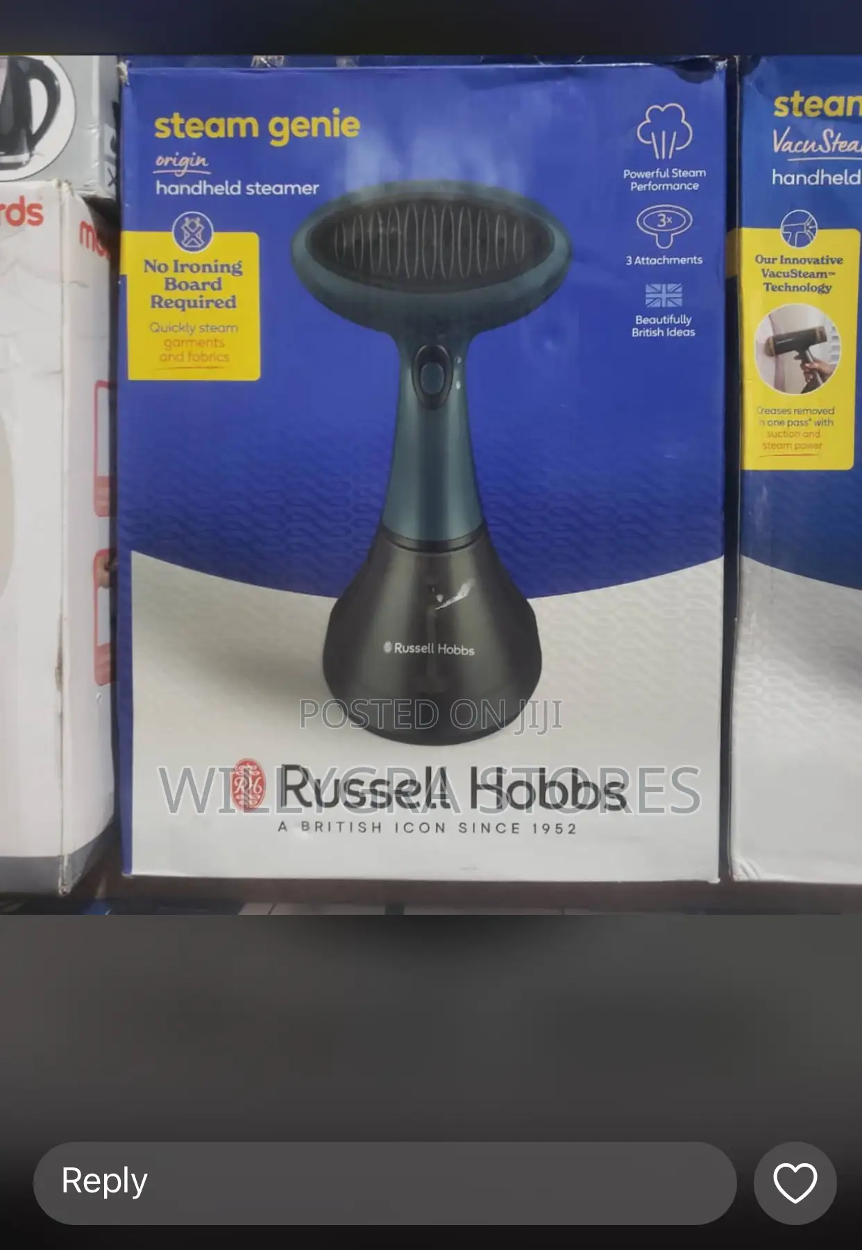 Russell Hobbs Handheld Garment Steamer