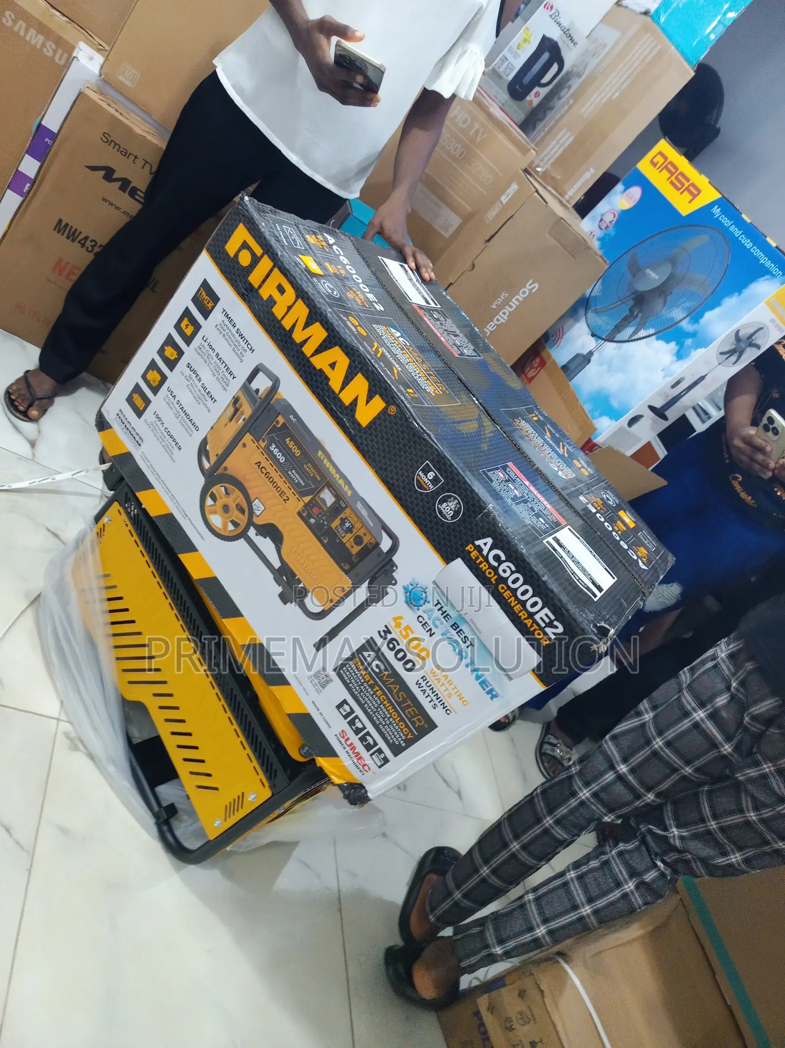 Reliable Petrol Power: Sumec Firman Ac6000e2