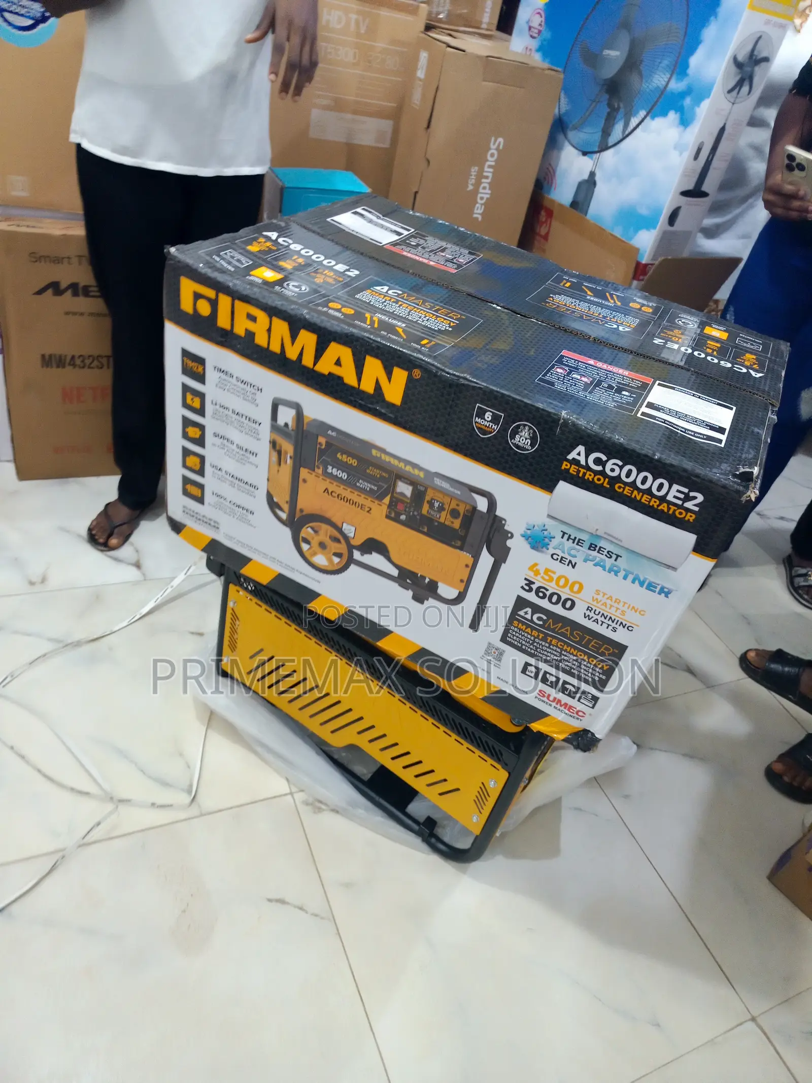 Power Everything – Sumec Firman Ac6000e2 4.5kva
