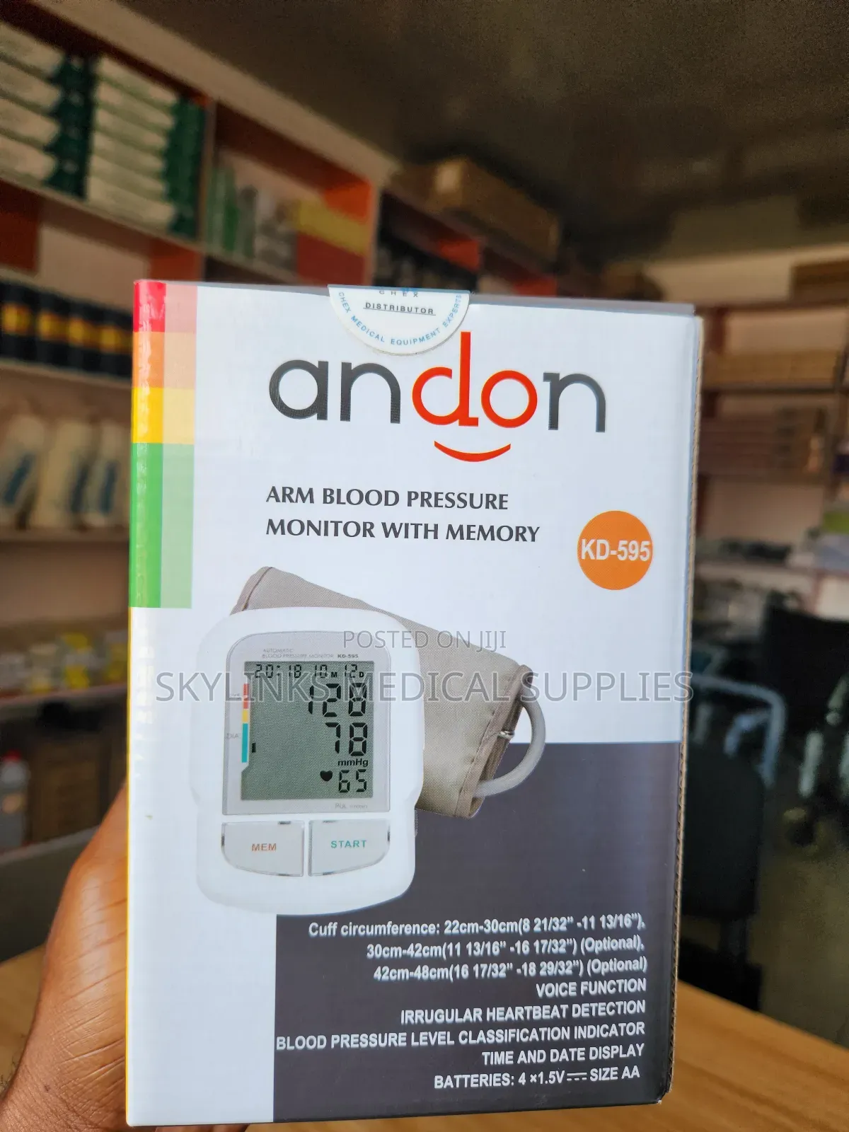 Andon Blood Pressure Monitor