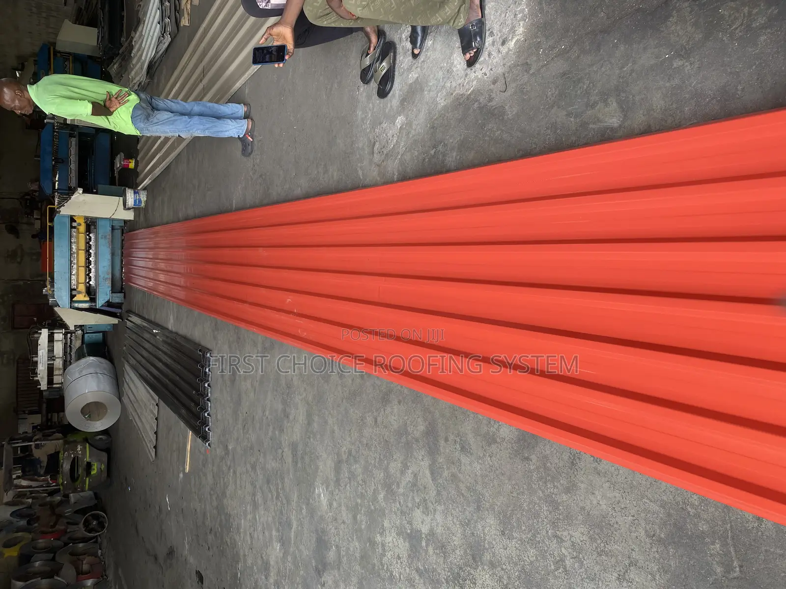 Oven Baked Corrugated Aluminum Roofing Sheet