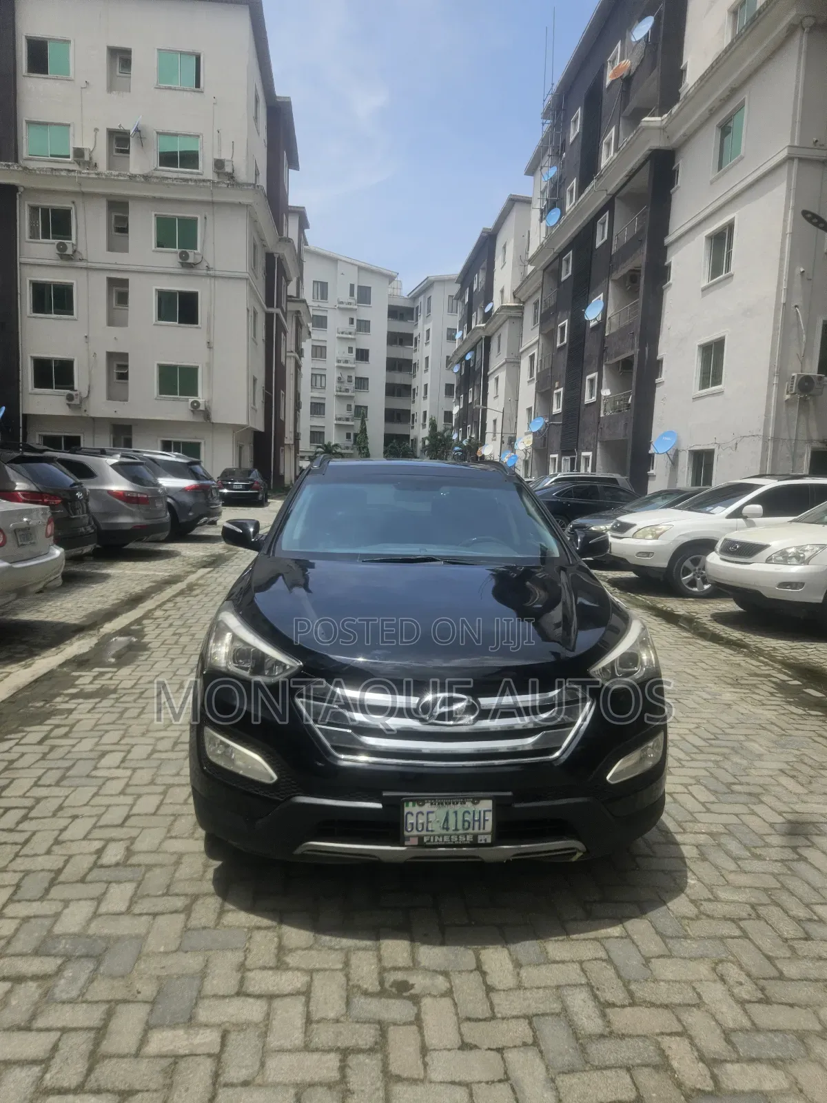 Hyundai Santa Fe 2014 Black