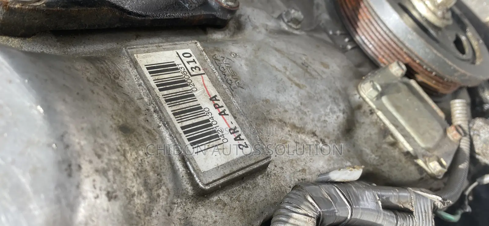 Toyota Rav4 2012 Engine 4plug/4 Cylinder