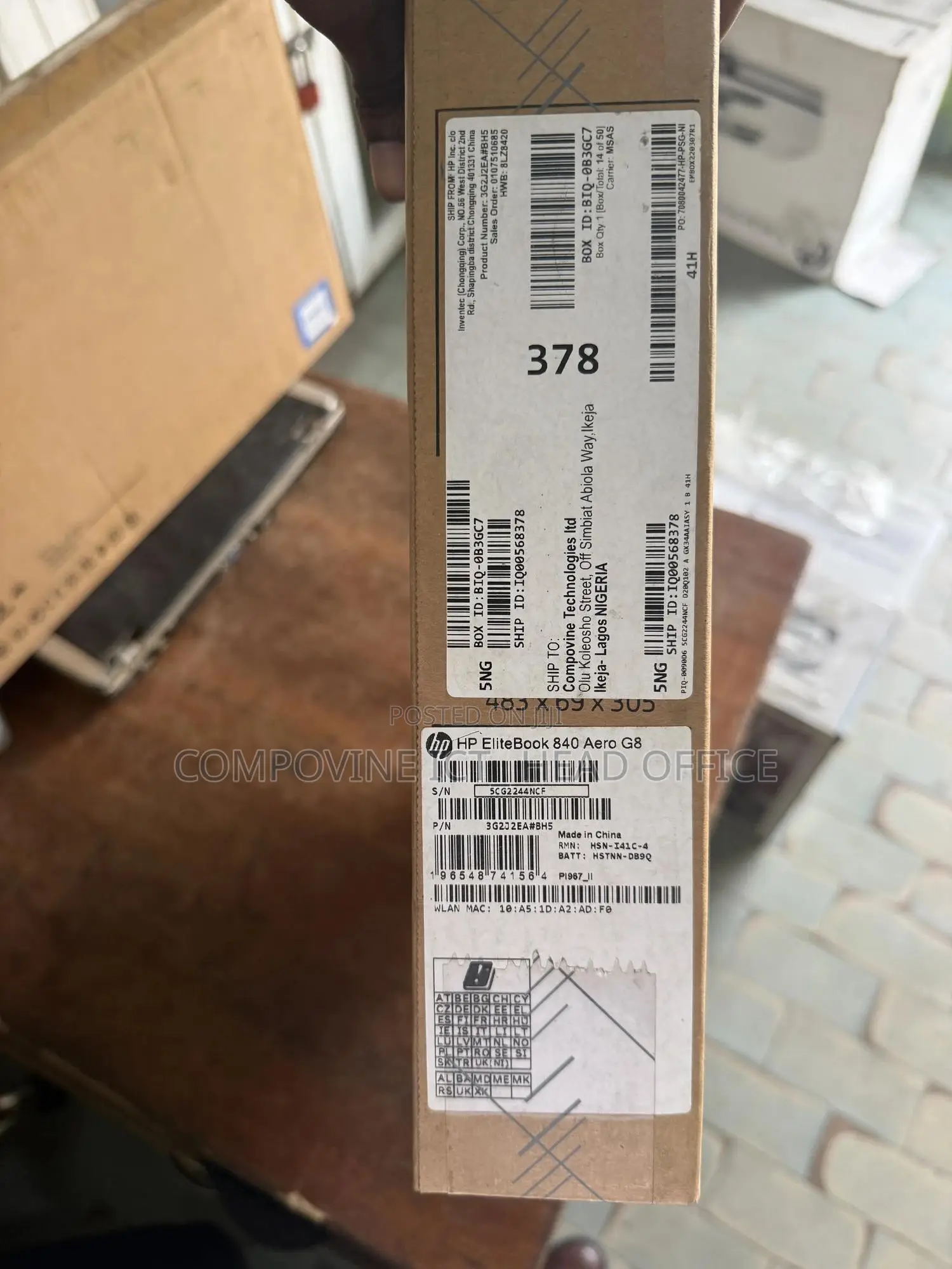 New Laptop HP EliteBook 840 16GB Intel Core i7 SSD 512GB