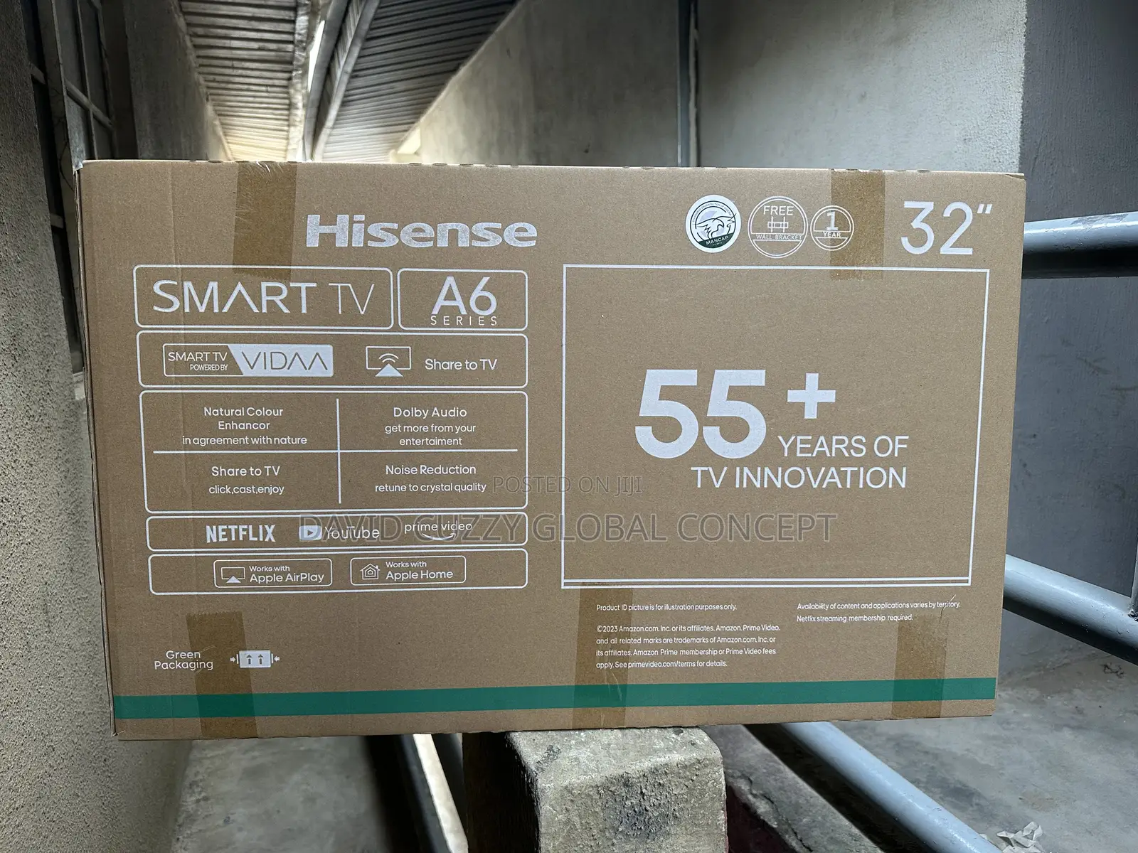 Hisense 32inches Smart Tv