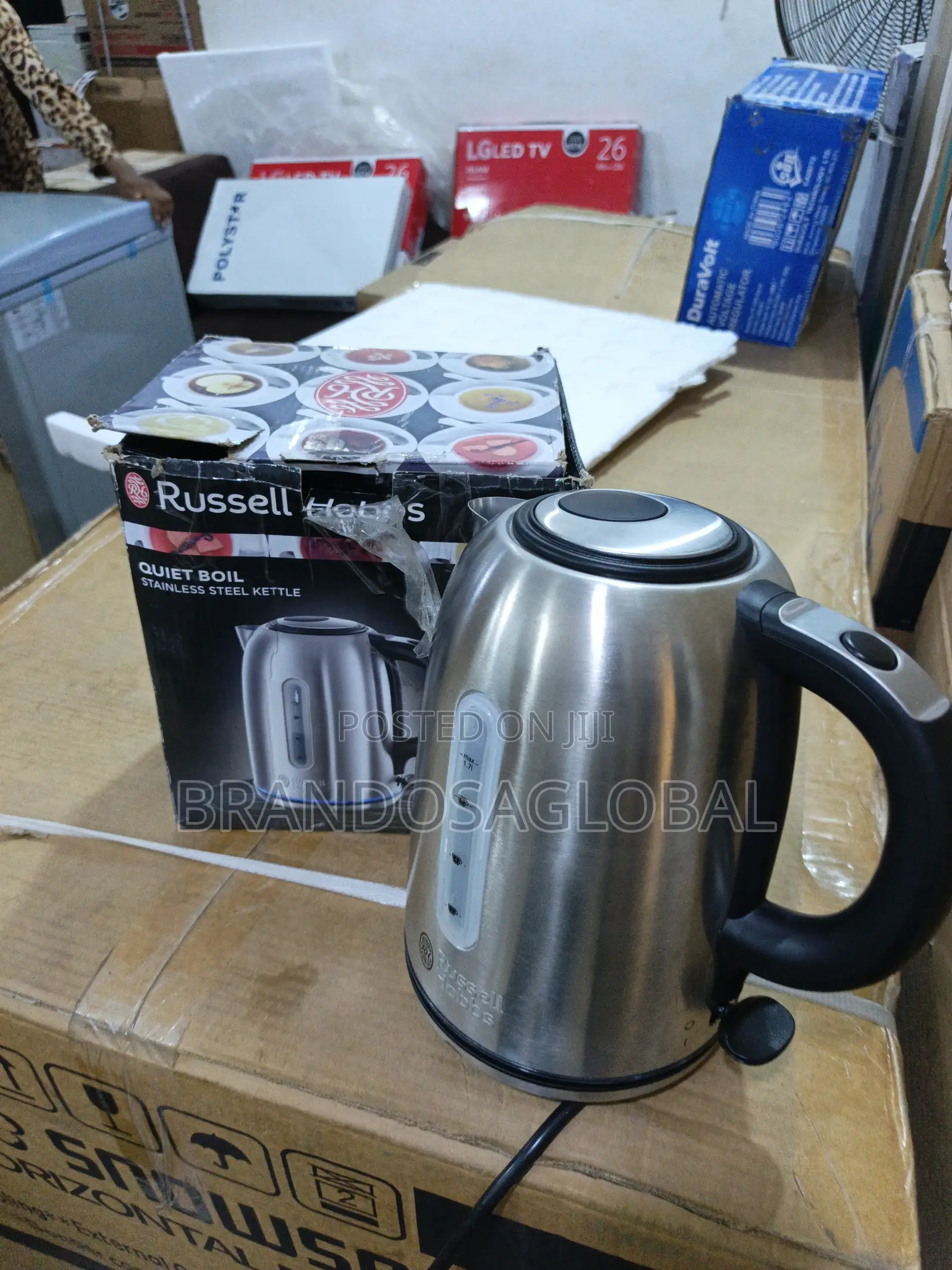 Russell Hobbs Stainless Steel Kettle – Reliable Compact Kettle
