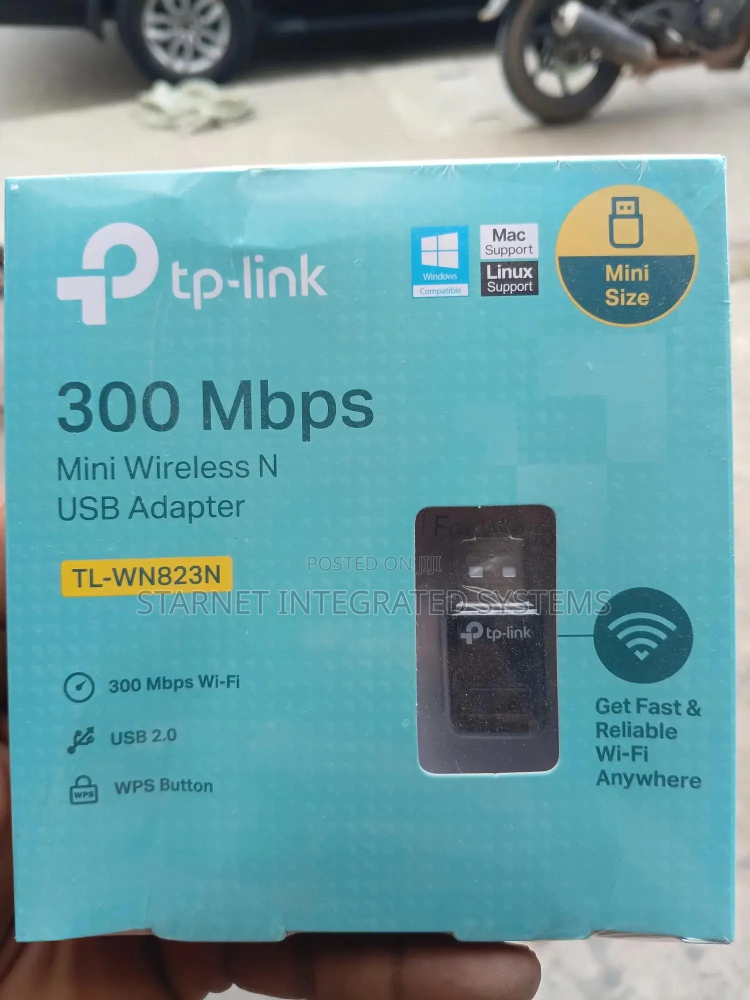 Tp-Link 300mbps Mini Wireless N Usb Adapter Tl-Wn823n
