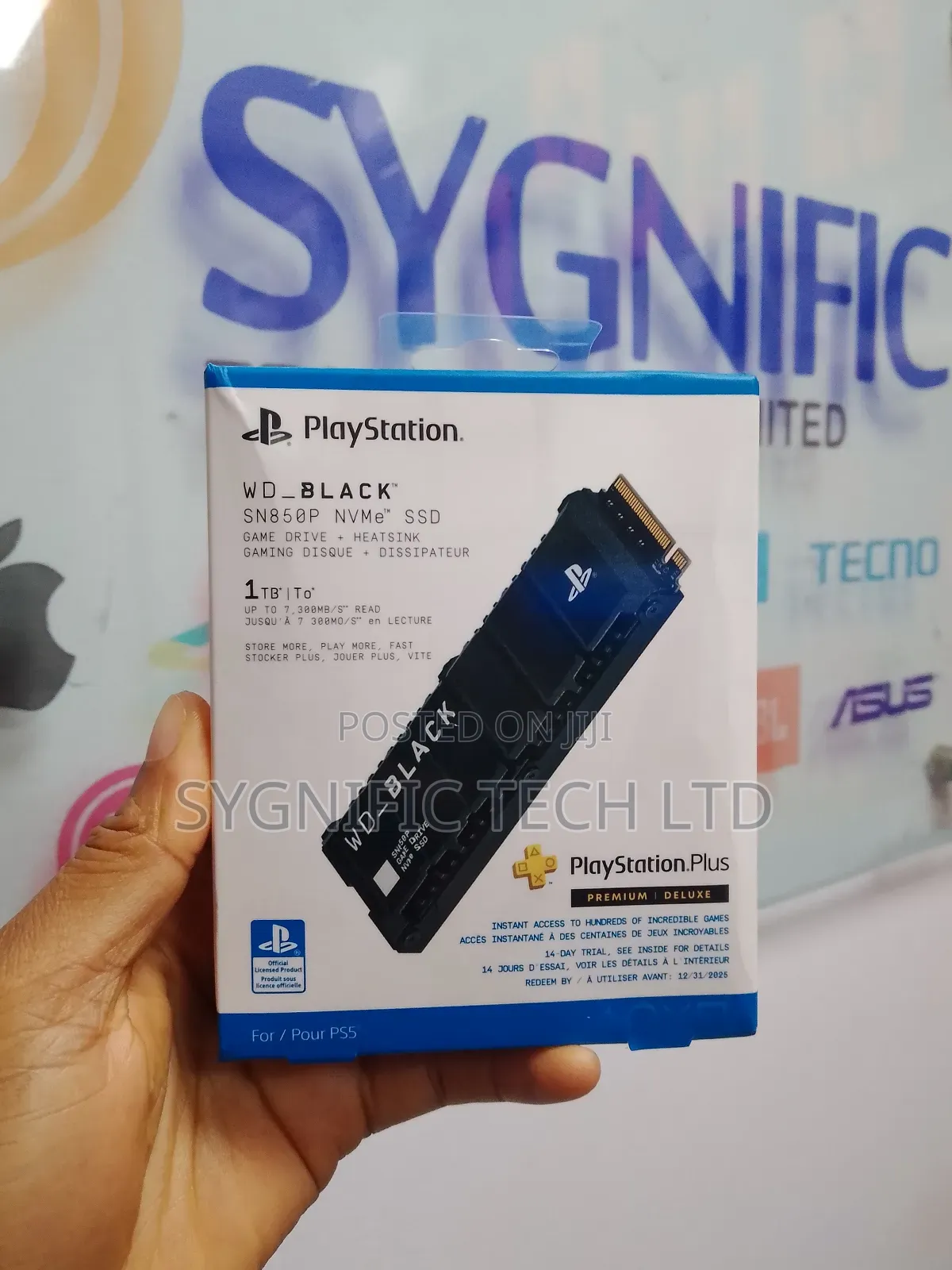 Playstation Wd Black 1tb SSD Game Drive