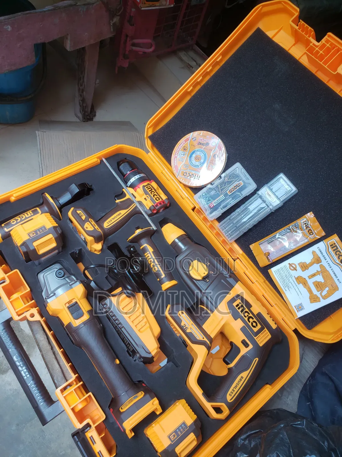 Ingco Cordless Angle Grinder